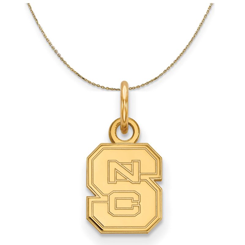 14k Yellow Gold North Carolina X-Small Ncs Necklace - 24 Inch 923$